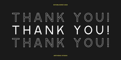 Creapy Font Poster 7