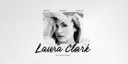 Silly Claire Font Poster 4