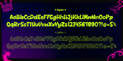 Bling Nioh Dingbat Font Poster 10