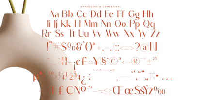 Muteds Starlit Font Poster 15