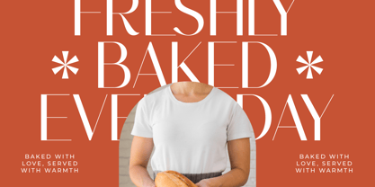 Muteds Starlit Font Poster 6