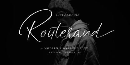 Routerand Font Poster 1