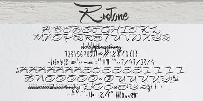 Rustone Font Poster 5