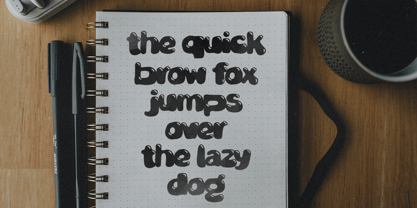 Blopster Font Poster 9