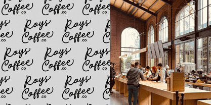 Nigheist Script Font Poster 4