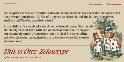 ZT Otez Font Poster 12