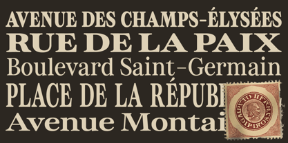 ZT Otez Font Poster 15