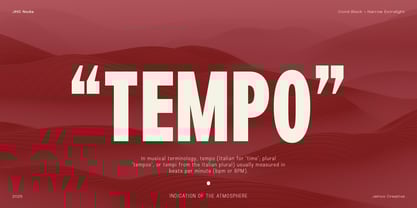 JHC Noda Font Poster 13