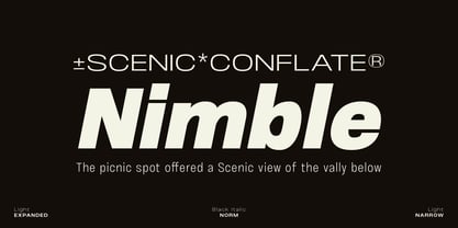 JHC Noda Font Poster 7