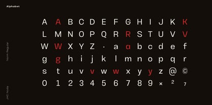 JHC Noda Font Poster 11