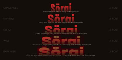 JHC Noda Font Poster 4