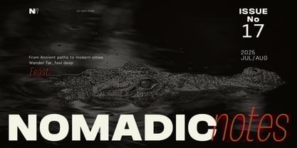 JHC Noda Font Poster 9