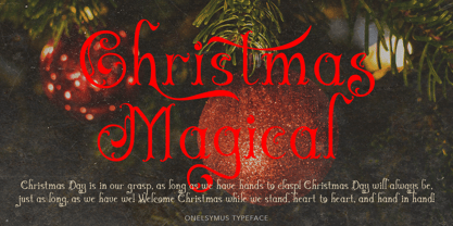 Onelsymus Font Poster 2