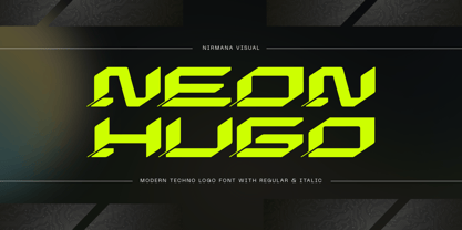 Race Hugo Font Poster 9