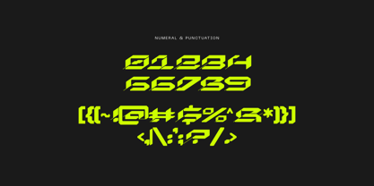 Race Hugo Font Poster 5