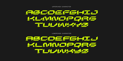 Race Hugo Font Poster 4