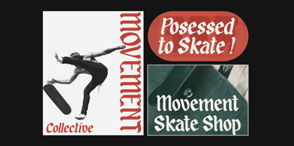 Sandey Molse Font Poster 4