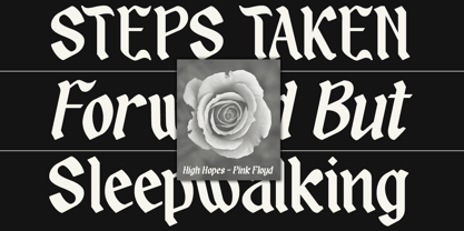 Sandey Molse Font Poster 3