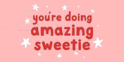 Custard Cream Font Poster 2