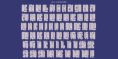 Kathalog Font Poster 12