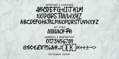 MC Pack Roslan Font Poster 5