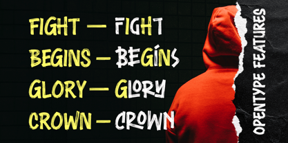 Throwback Glorious Font Poster 10