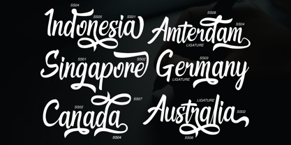 Engleheart Font Poster 7