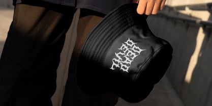Nightmaw Font Poster 9