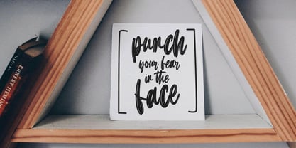 Swatch Out Font Poster 3