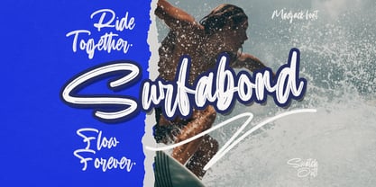 Swatch Out Font Poster 8