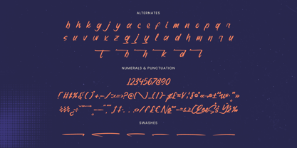 Ragtime Clansful Font Poster 15