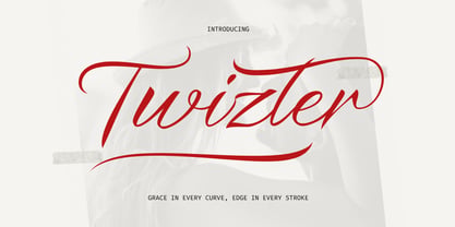 Twizler Font Poster 2