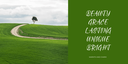 Shothery Mistoph Font Poster 9