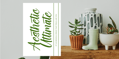 Shothery Mistoph Font Poster 10