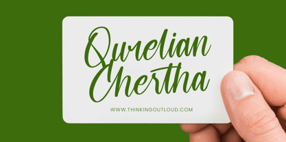 Shothery Mistoph Font Poster 4