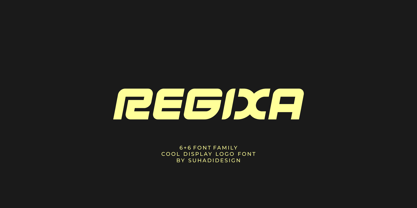 Regixa Norm Font Poster 1