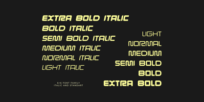 Regixa Norm Font Poster 4