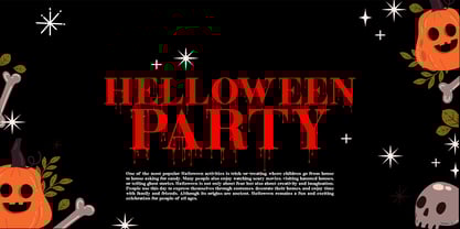 Bitterblood Font Poster 4