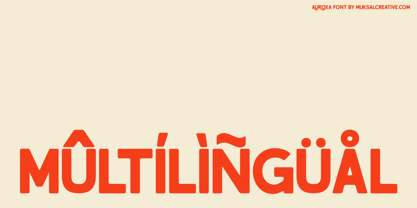 Auroxa Font Poster 10