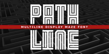 Pathline Font Poster 1