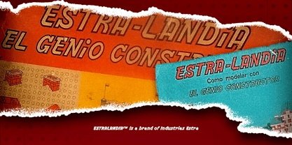 Estrada Font Poster 2