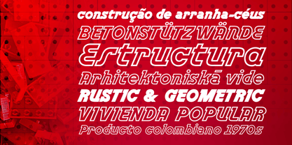 Estrada Font Poster 5