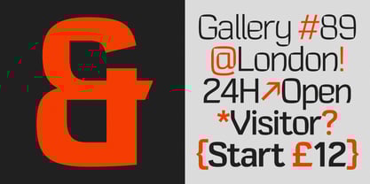 Comeback Sans Font Poster 13