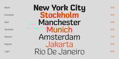 Comeback Sans Font Poster 10