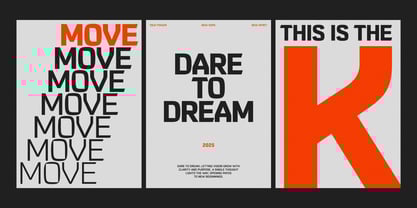 Comeback Sans Font Poster 4