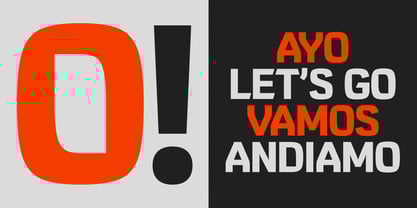 Comeback Sans Font Poster 9