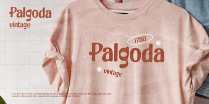 Blue Radio Font Poster 11