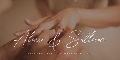 Betalisa Font Poster 7