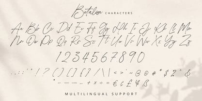 Betalisa Font Poster 10