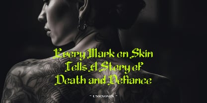 Drakord Font Poster 3